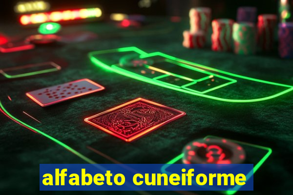 alfabeto cuneiforme